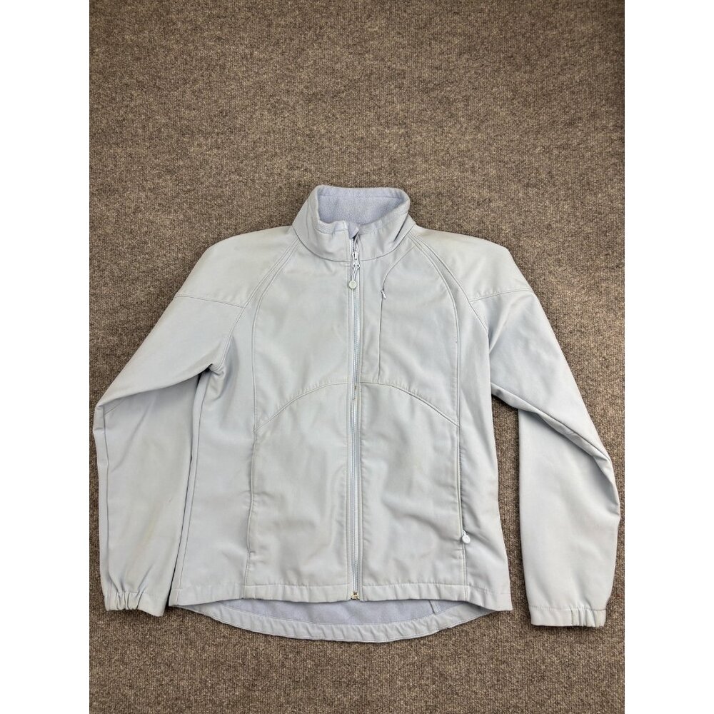 Black‎ Diamond Jacket Womens Medium Blue Softshell Fleece Lined Full Zip